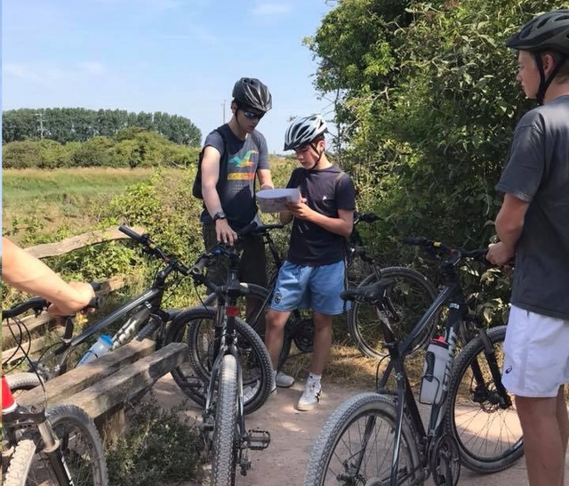  Ciclismo de cerro instruido