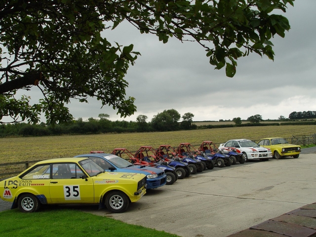  Tenemos diferentes autos, rallyes diversos 