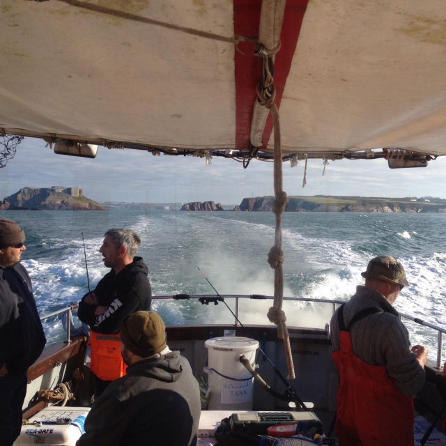 En camino a conseguir buen pescado