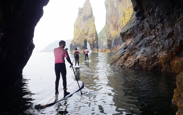 Disfruta del hermoso paisaje de la costa de Pembrokeshire