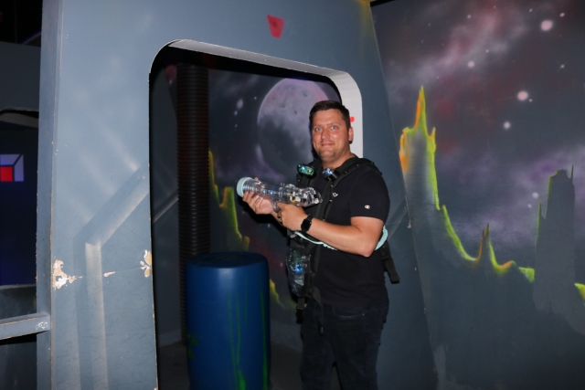  Disfruta de su sesión de laser tag 