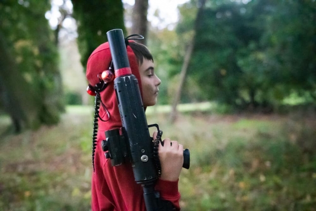 Divertido juego de laser tag para grupos en Pembrey duranle 1 hora