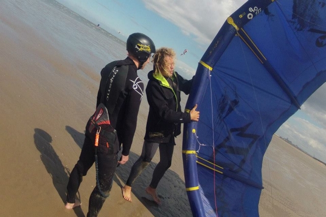 El kitesurf es una gran aventura