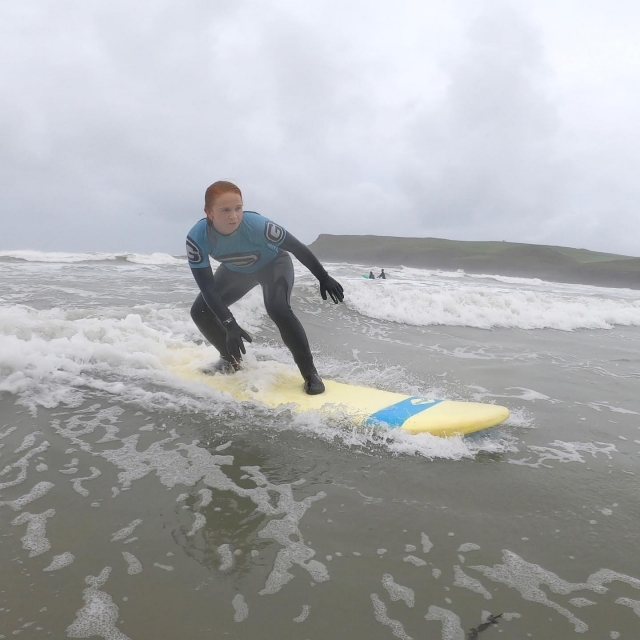 Disfruta de su curso de surf 