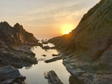 Aventura de rappel en Croyde Bay duranle 3 horas