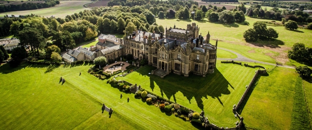  Hermosas perspectiva del castillo de Allerton