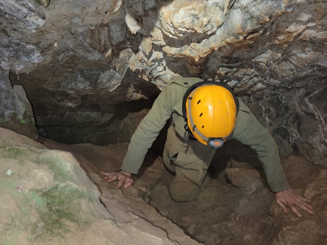 Espeleología en progreso 