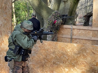 Sesión de Airsoft de día completo en gancho