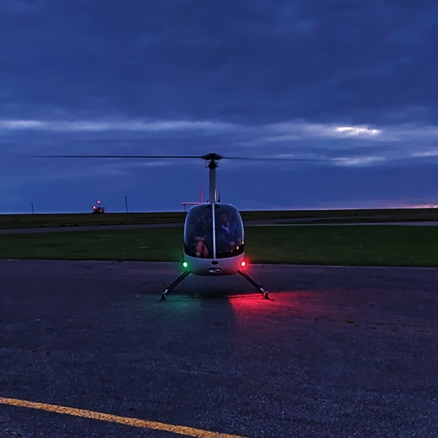 Disfruta de su recorrido en helicóptero 