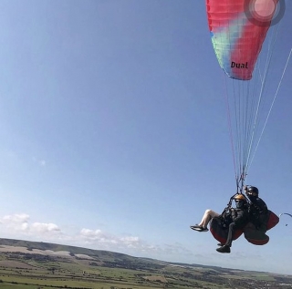Parapente biplaza Brighton 40min + vídeo editado