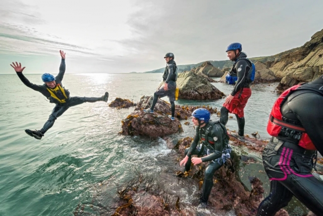  El Coasteering es un gran plan 