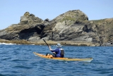 Sesión de kayak para avanzados en St Davids 3 horas