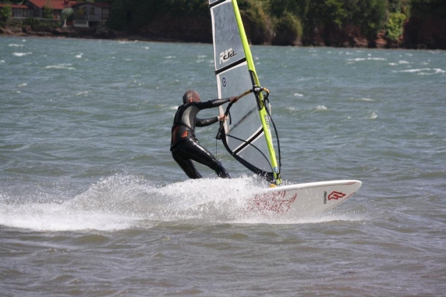 Mire hacia allí para girar