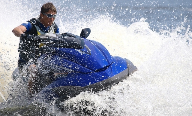  ¡La jet ski es increíble! 