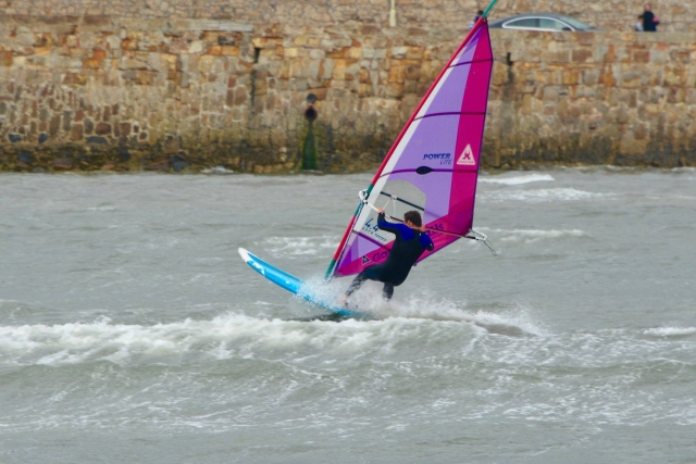  ¡Demostrando un viento increíble!