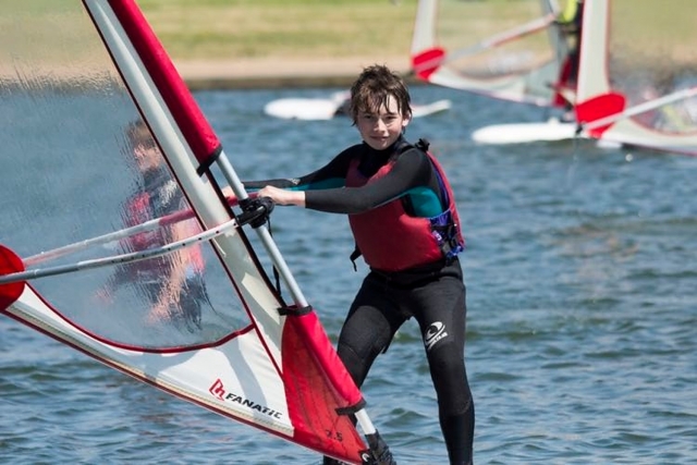  El windsurf es un desafío.