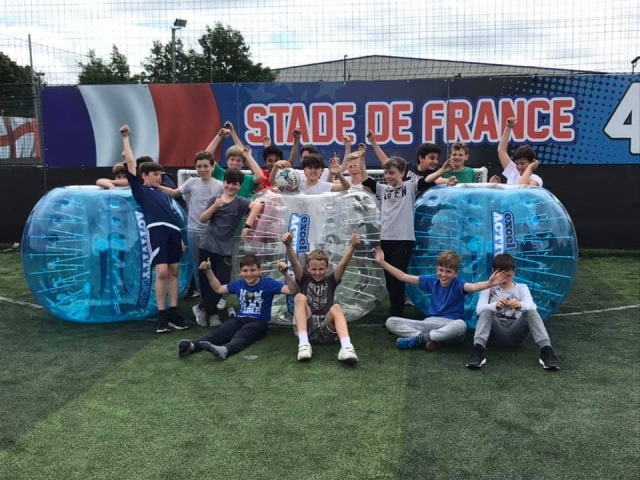  ¡El fútbol de burbujas es para todos! 
