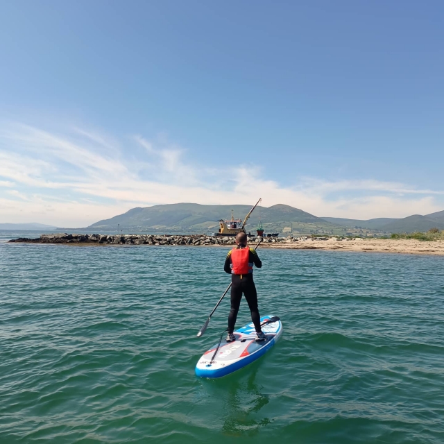  Explorando con una actividad de SUP 