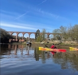 Tour guiado en kayak por el río Esk duranle 3,5 h