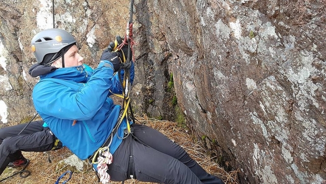 Espere una experiencia de escalada única