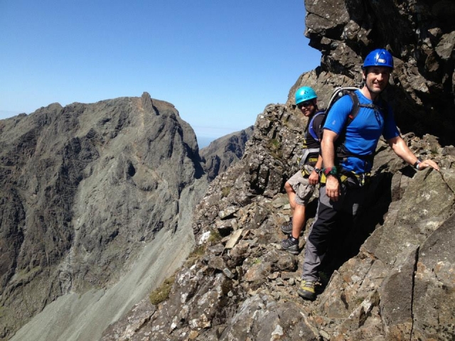 Sea parle de nuestras sesiones de montañismo graduado hoy