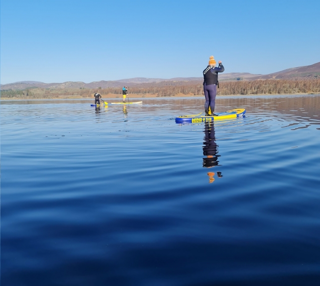  Explorando el lago 