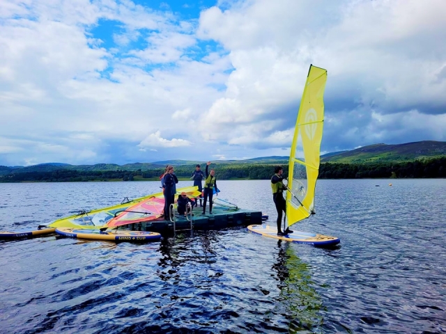  Clases de windsurf en Escocia