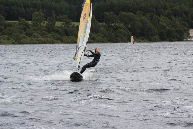Clases de windsurf en Loch Insh 