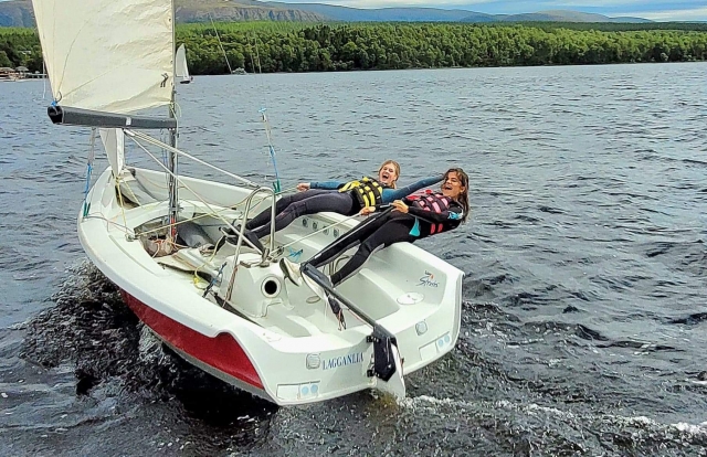 Divertidas clases de vela 