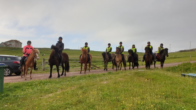 Rutas a Caballo en Shetland 