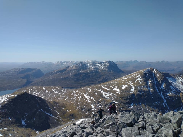 Sesión privada de montañismo invernal