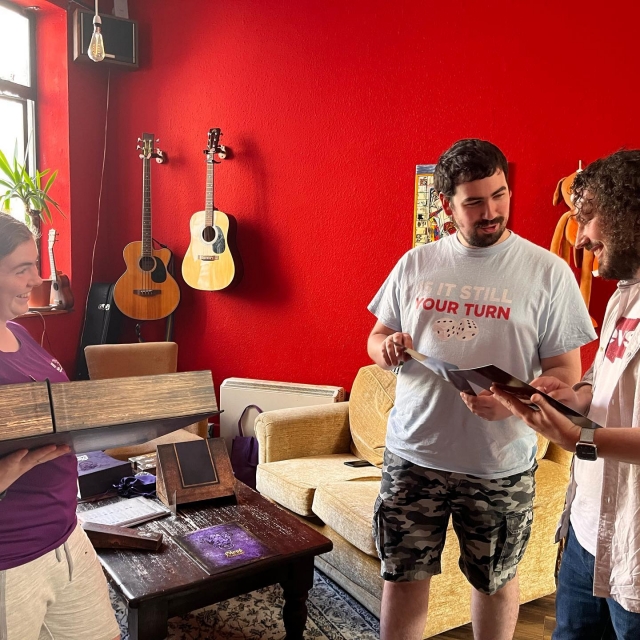 ¡Preparándonos para el Escape Room! 