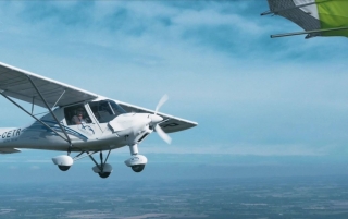 Microvuelo de ala fija de 1 hora en Hungerford