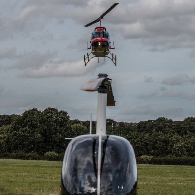  Vuelos de prueba en helicóptero en Yorkshire 
