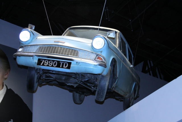  ¿Recuerdas el carro volador Weasley? 
