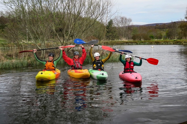  Una experiencia tan divertida de remar
