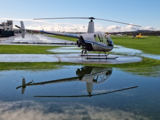 Vuelo de prueba en helicóptero R22 en Shoreham-by-Sea, 30 minutos
