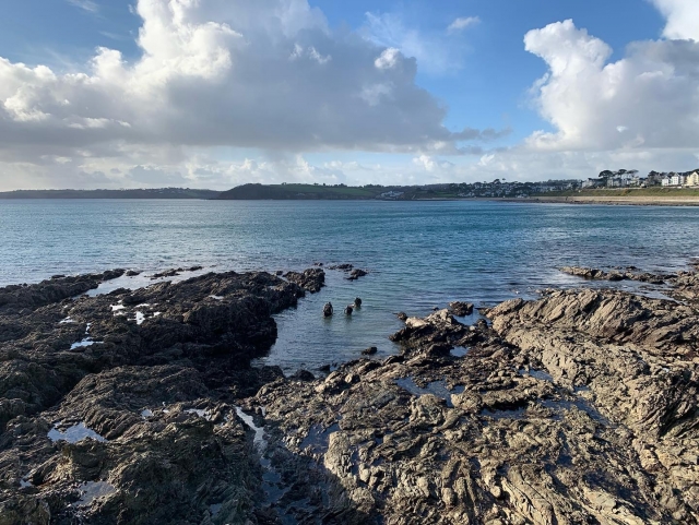 Minutos antes de bucear