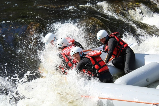 Rafting en Escocia 