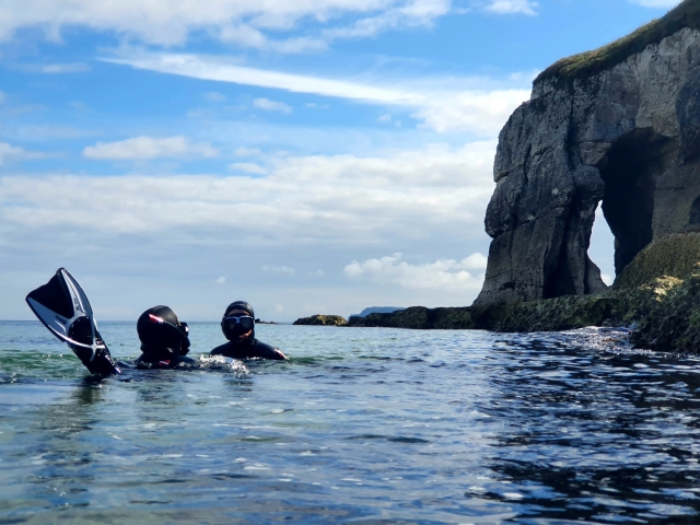 El buceo en apnea es súper divertido 