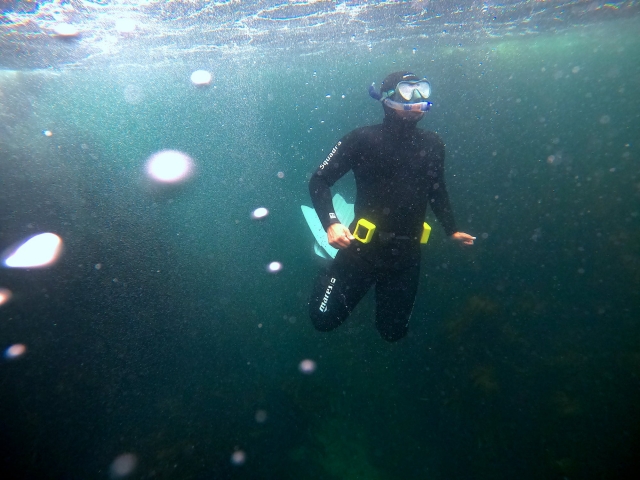  Sesión de entrenamiento de apnea