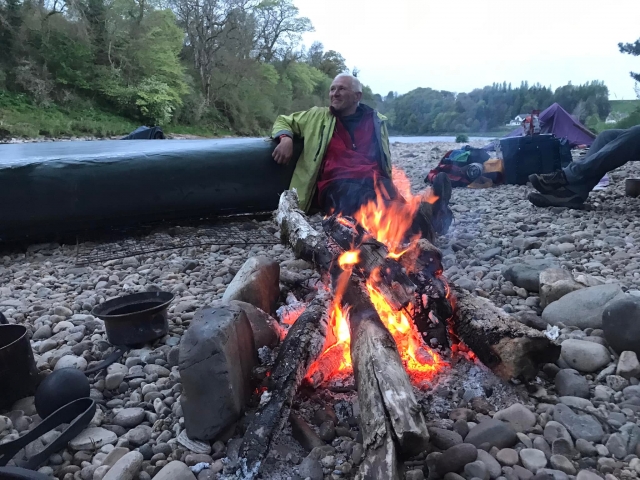  Parada para hacer fuego 