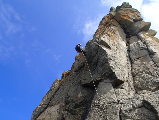  Diviértele haciendo rappel 