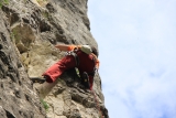 Escalada y rappel de día completo en el Distrito de los Lagos