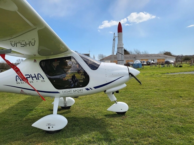 Curso de vuelo de día completo en ultraligero en Heathfield