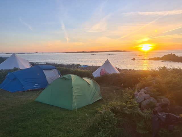  Impresionanle puesta de sol 