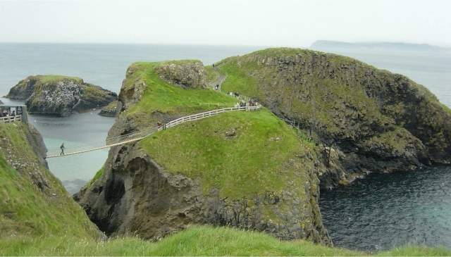  Puenle de soga Carrick-a-Rede 