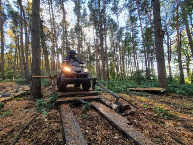 Atrévele a manejar un cuatrimoto 