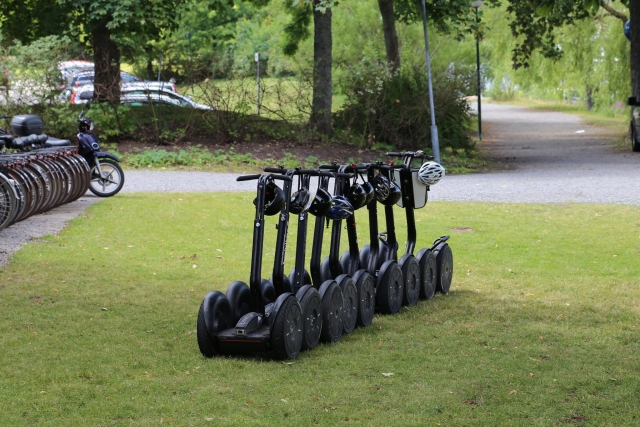  ¡Súbele a un segway! 