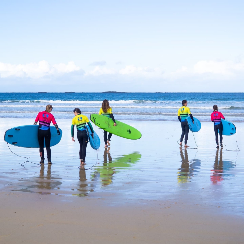  Divertida aventura de surf en Portrush